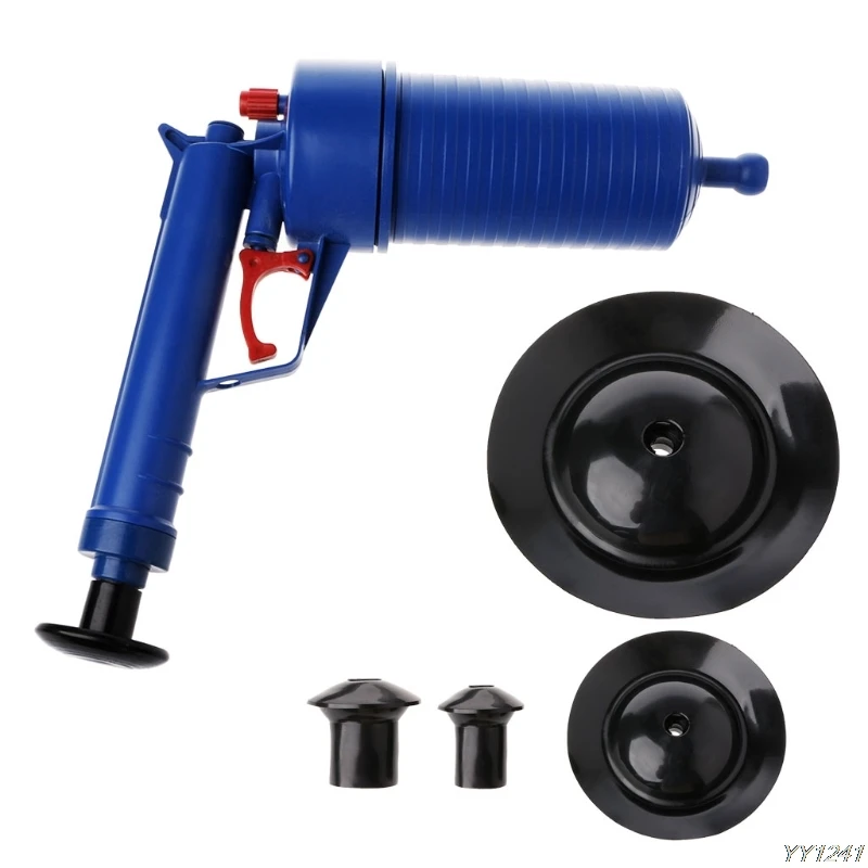 

Air Pump Drain Blaster Sink Plunger Bath Toilet Pipe Unblocker Blockage Remover-W110