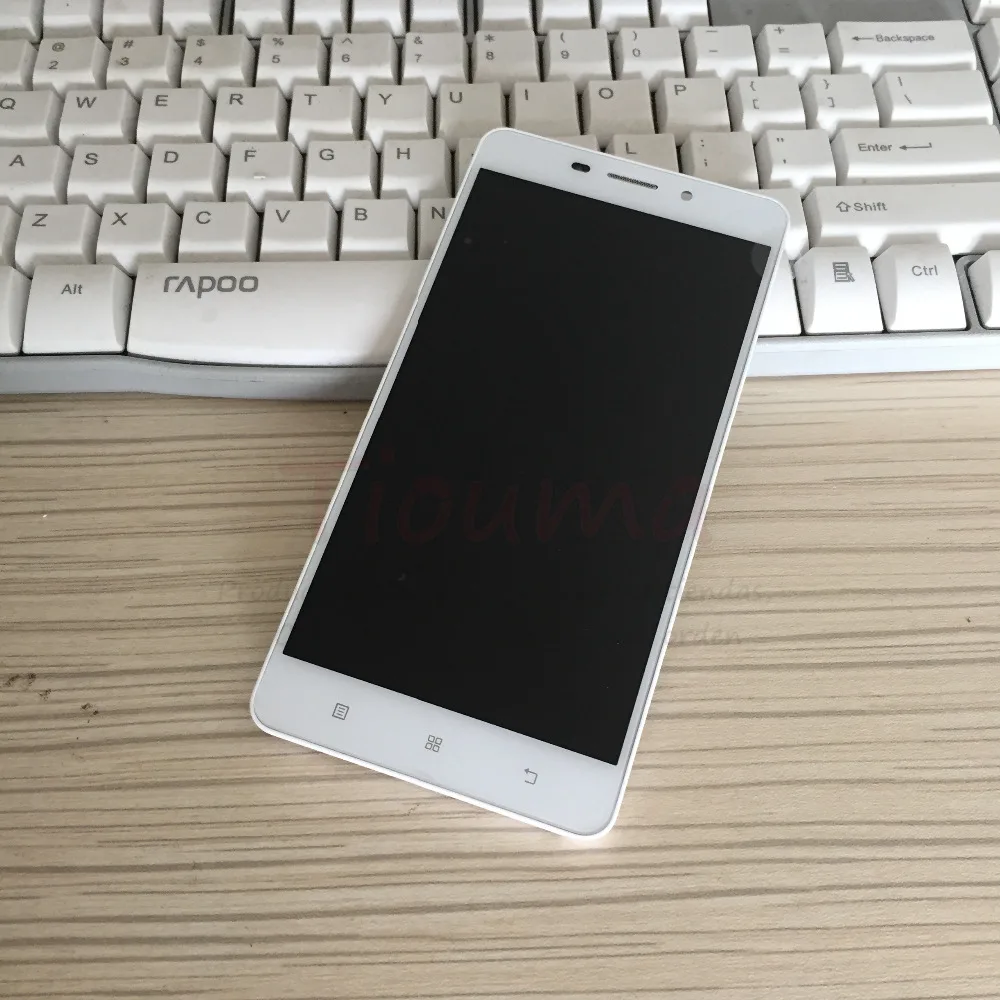 Lenovo A5600 LCD Display With Frame white (12)