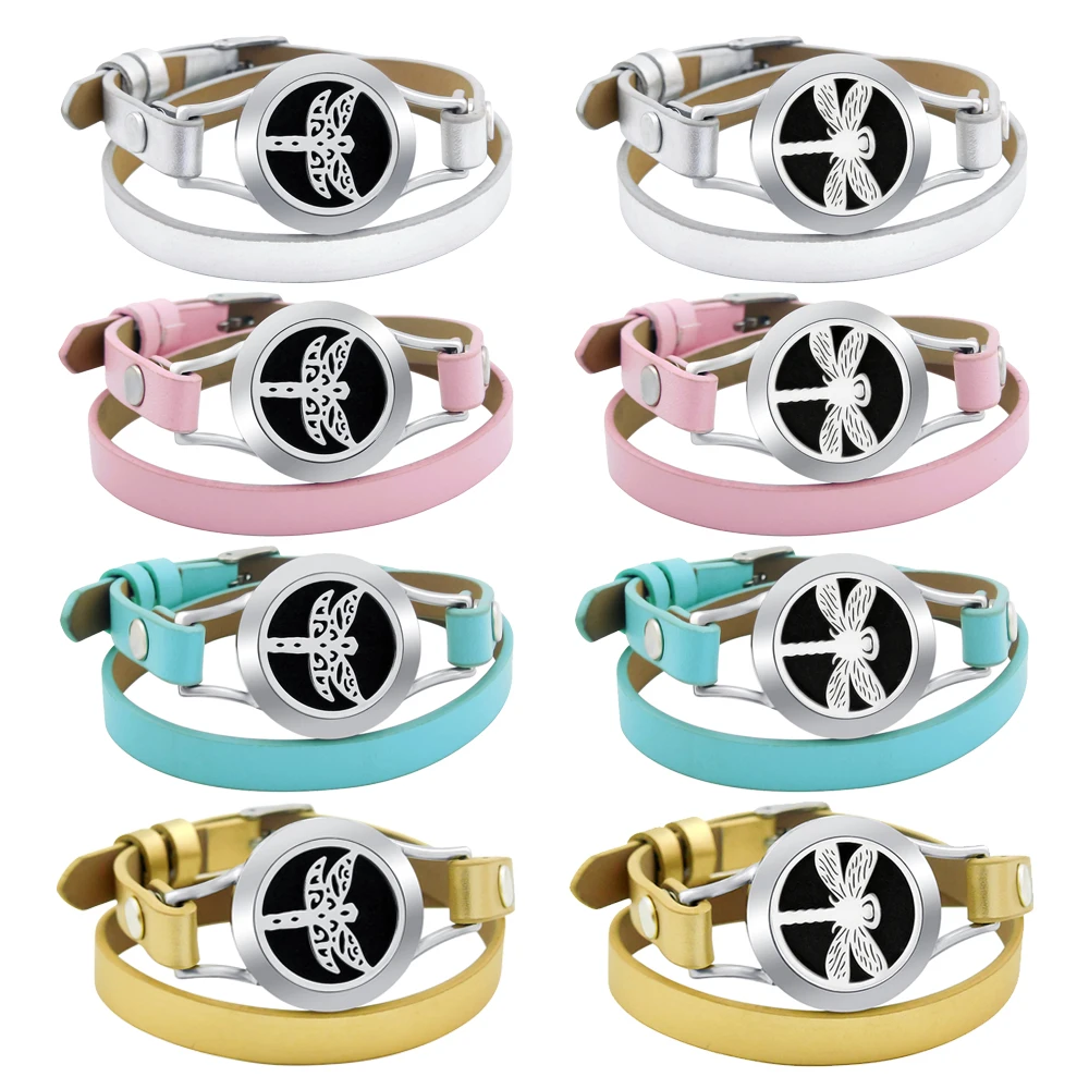 ZP-BD023 dragonfly diffuser bracelet (1)