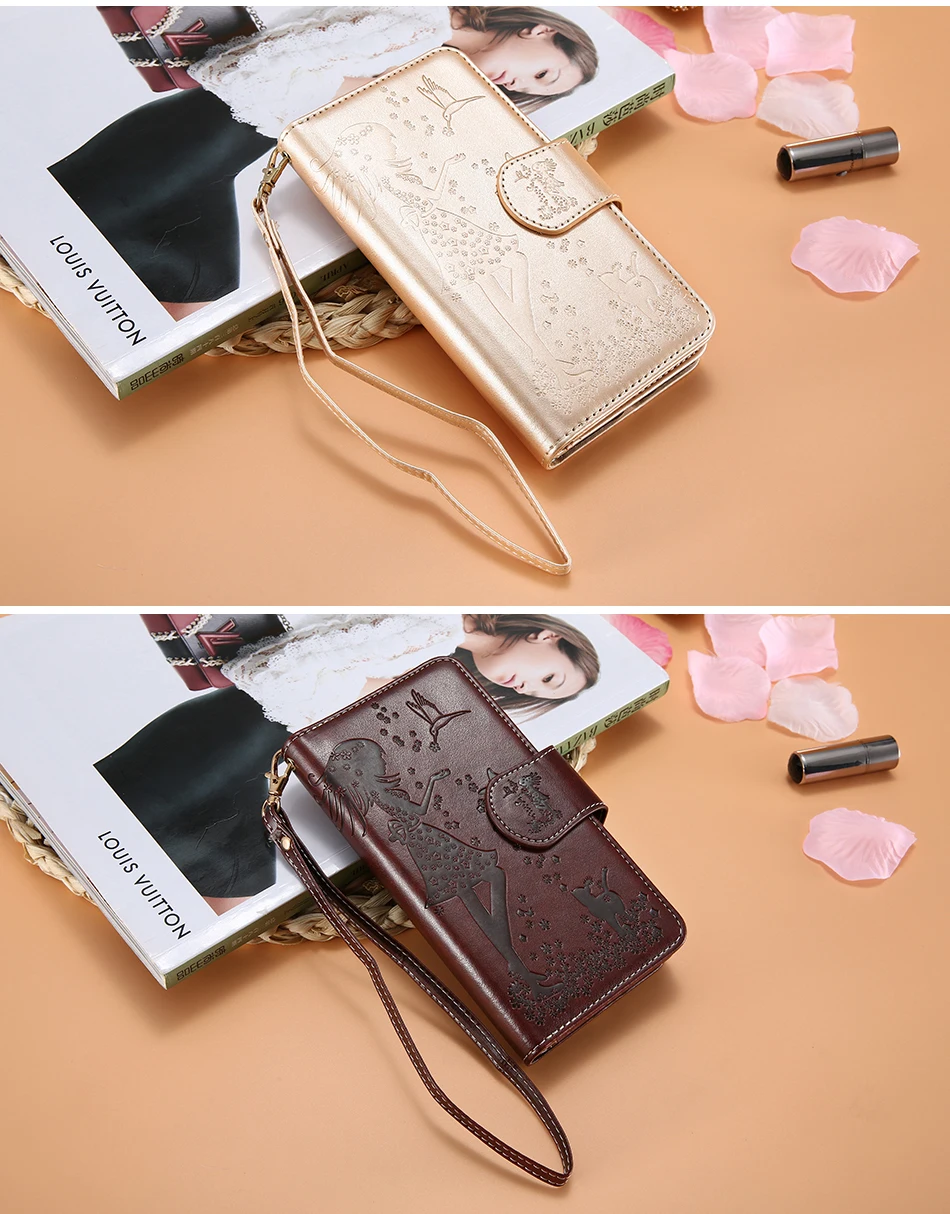 leather stand wallet case for iPhone 6 6s 7 7 Plus 5s SE Case (10)