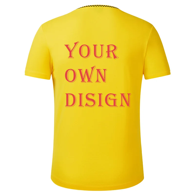 Customized  Company Team Uniform t shirt men Funny Design Photo Logo Text Digital Printing High Quality Mens Tees Top