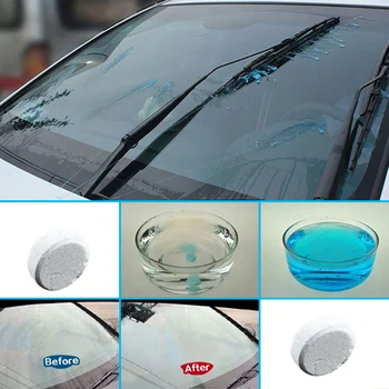 

Car Solid Wiper Fine Seminoma Wiper Car Auto Window Cleaning Car Windshield Glass Cleaner Safe Compact Effervescent Tablets