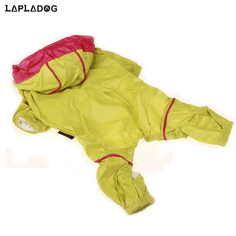 2018 Dogs Raincoat Waterproof Outdoor Dog Clothes Hoody Rain Slicker