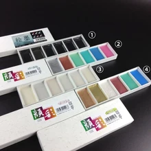 Японские чернила Yun Tong окрашенные чернила цвета хамелеон чернила краски акварель китайские пигменты 6 цветов Рисование Живопись товары для рукоделия