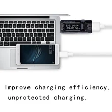 Горячая ЖК-детектор USB Вольтметр Амперметр тестер мощности питания измеритель напряжения тока зарядное устройство