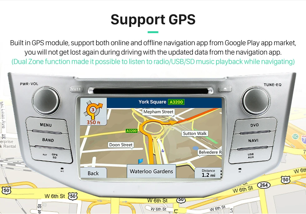 Cheap 7" Android Car DVD Player with 3g/wifi/BT GPS Canbus,Car PC/multimedia headunit Audio/Radio/Stereo for TOYOTA LEXUS RX330 RX350 29