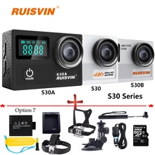 S30 серия Экшн-камера Novatek 96660 SJ SJ5000 стиль 4K WiFi Спортивная камера на шлем для дайвинга Водонепроницаемая профессиональная камера Спортивная камера