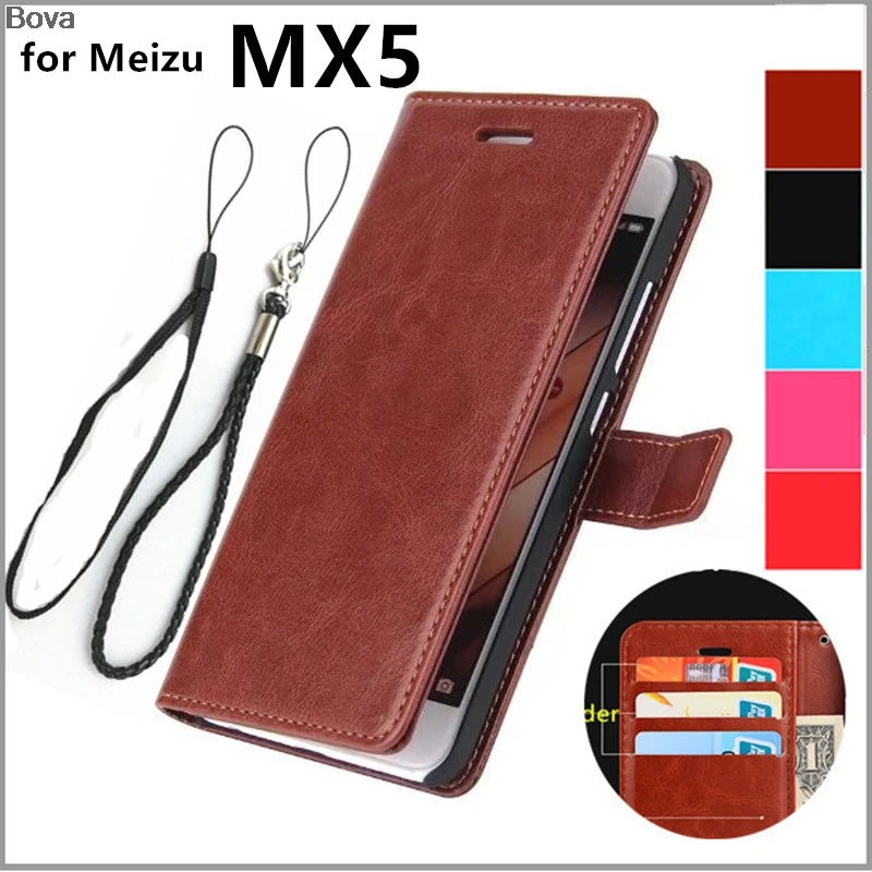 Для Fundas Meizu MX 5 чехол с держателем для карт MEIZU MX5 кожаные сумки Ультратонкий