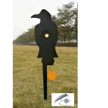 Airgun Crow Field Target W. 2 anillos de toro ocultos/AlsoFor Airsoft Paintball Shoot/mejora la destreza táctica de caza