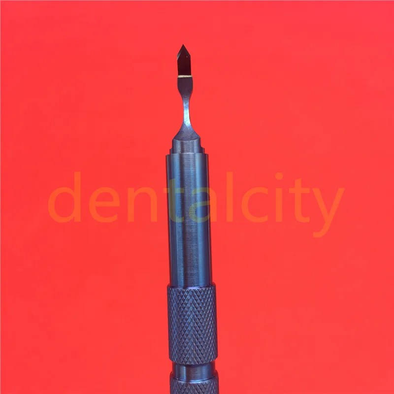 

Black Diamond Keratome 2.20mm ophthalmic blade surgical blades instruments Elbow Double Lancet