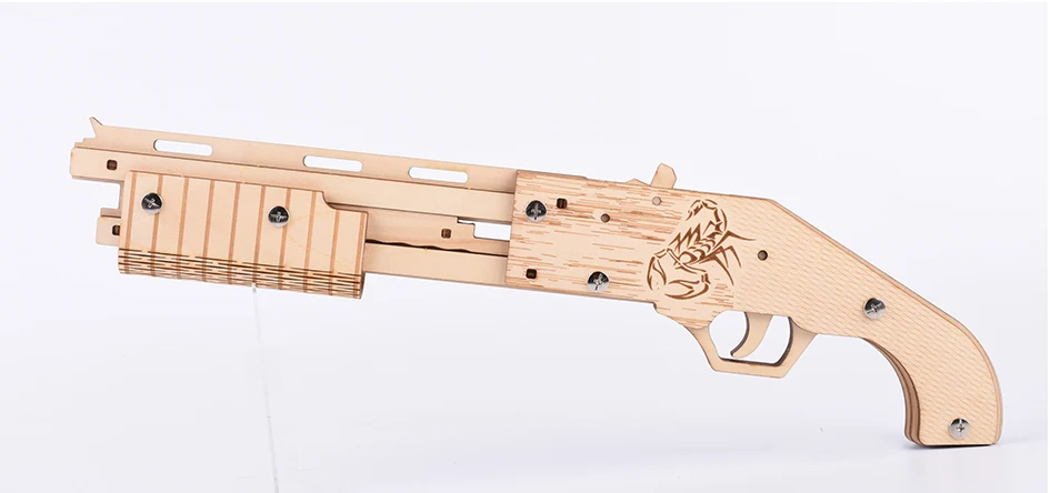 Оружие оружие Модель Деревянный пистолет диорама моделирования набор юного ученого детские развивающие игрушки maquetas АРМАС de fuego ботинки в