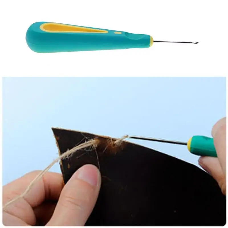 

Steel Stitcher Awl Hook Needle Sewing Needles Detachable Shoes Bags Repair Tools Household DIY Leather Craft Tools