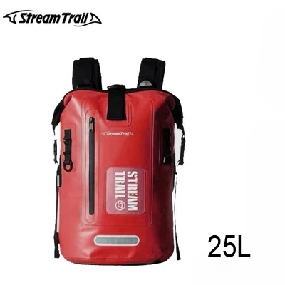 NiteScuba Дайвинг водонепроницаемый рюкзак для подводной фотографии мужчина женщина открытый спортивная сумка для плавания Кемпинг Аксессуары - Цвет: 25L red
