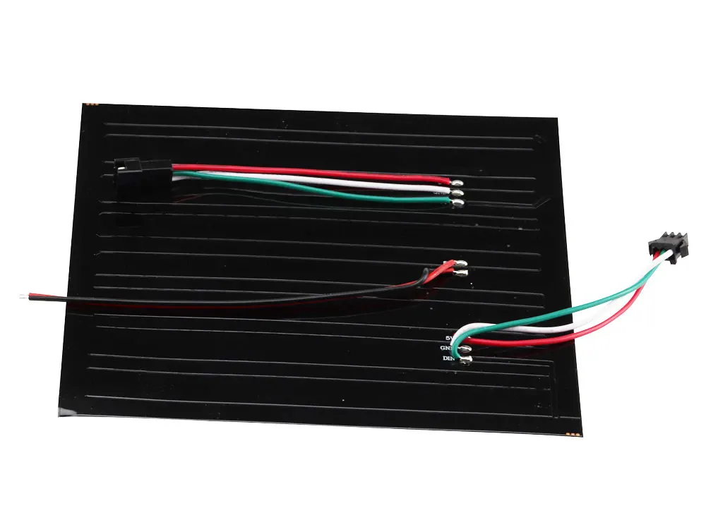Гибкий светодиодный экран Aihasd WS2812B 5050 16x16 RGB индивидуально адресуемый