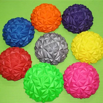 

FDBRO Water Cube Diamond Pattern Pineapple Ball Foot Massage Ball Toy Naughty Fort Children's Sense Training Yoga Half-ball