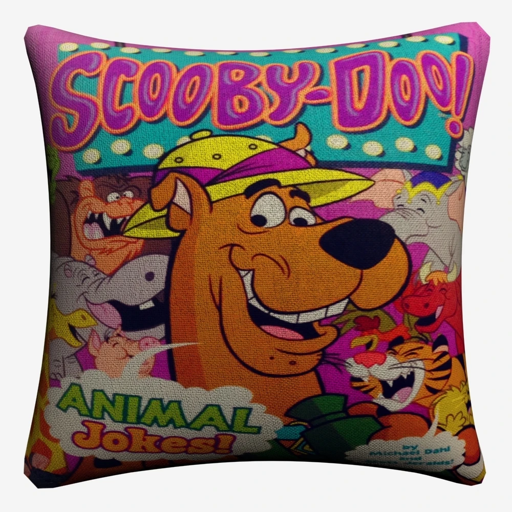 Scooby Doo мультфильм Декоративные хлопок белье Чехлы для подушек 45 x см 45 см диван стул пледы наволочки домашний декор Almofada
