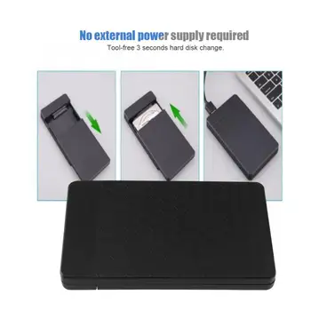 

2.5 inch SATA to USB3.0 Hard Disk Box for winXP/win7/win8/win10/mac os/linux