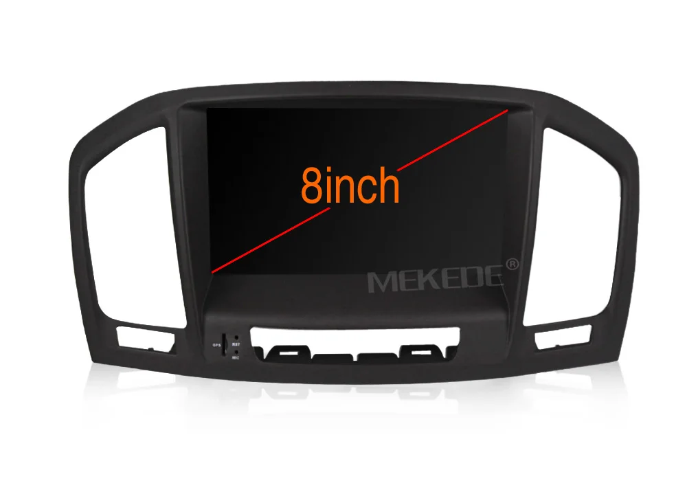Perfect 8inch HD Car GPS Navigation FM Bluetooth AVIN Map Free Upgrade Navitel Europe for Opel Vauxhall Insignia CD300 CD400 2009-2012 4