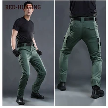 Тактические Брюки Военная одежда мужские уличные брюки карго спецназ армейские штаны мужские брюки с несколькими карманами