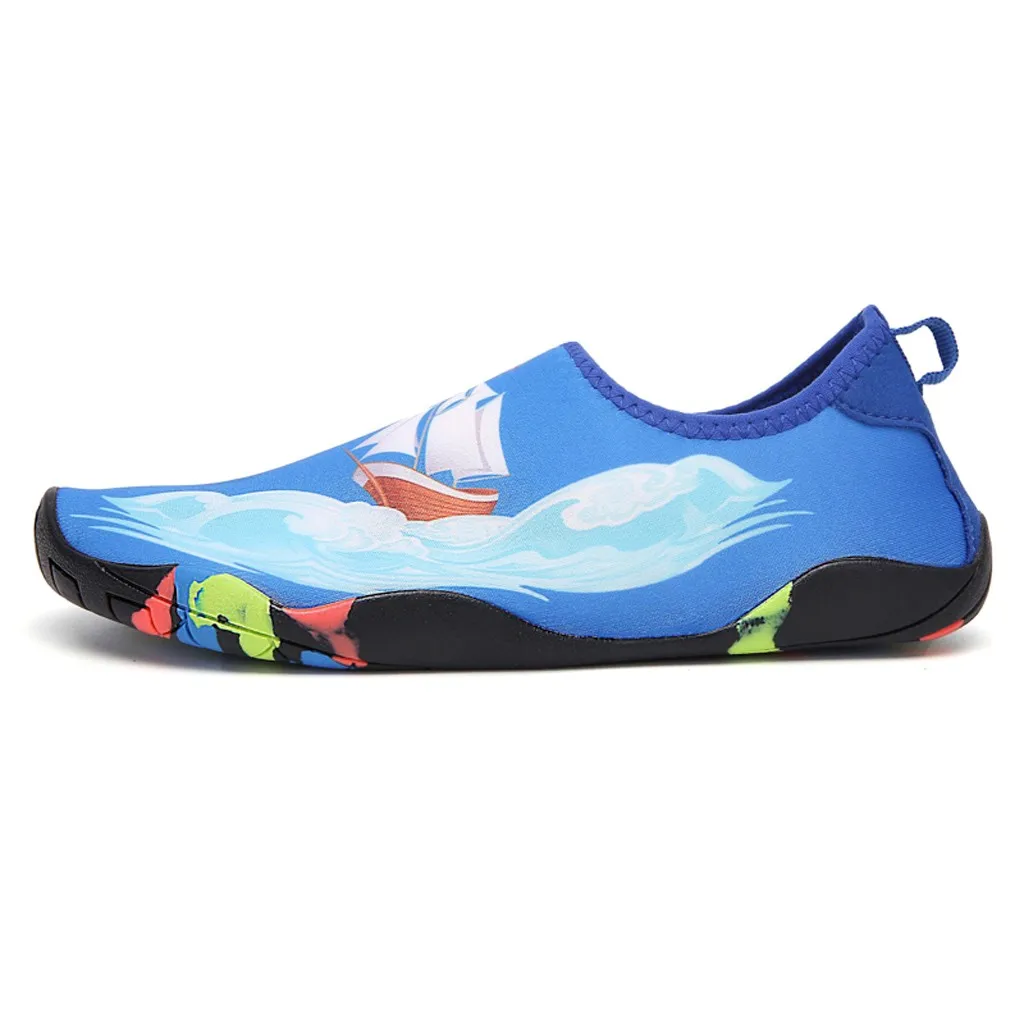 Натуральная женская пляжная обувь для подводного плавания; пара пляжных туфель; обувь для плавания; быстросохнущая обувь; 20