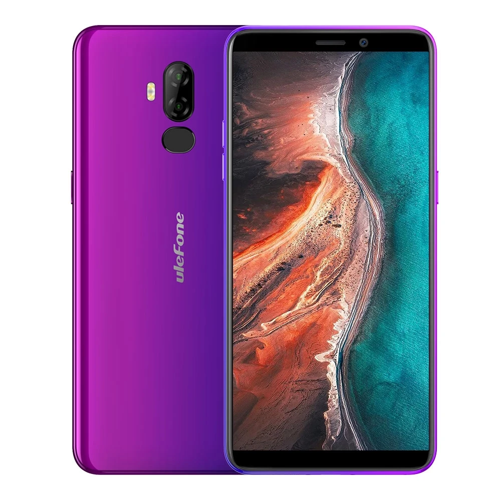 Мобильный телефон Ulefone P6000 Plus 6 0 дюйма 18:9 HD + 3 ГБ 32 MT6739 четырехъядерный Android 9 6350 мАч