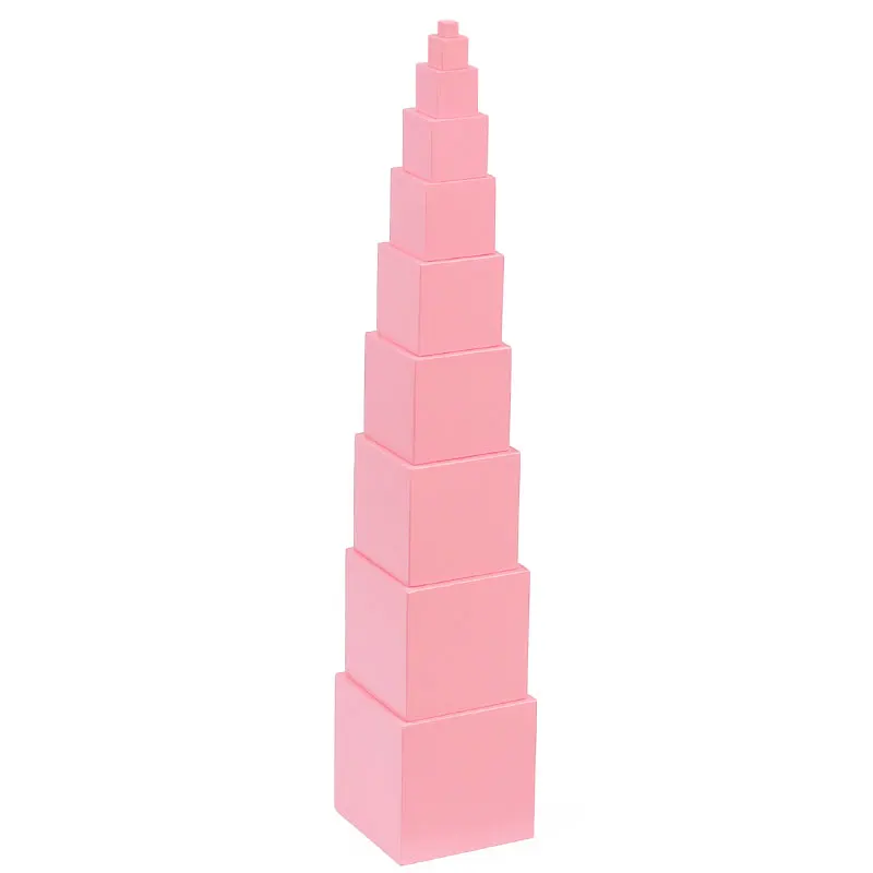 Montessori Baby Toys Pink Tower Control Cards Set Sensorial Educational Learning Toys for Toddlers Juguetes Brinquedos YG1864H Montessori Baby Toys Pink Tower Control Cards Set Sensorial Educational Learning Toys for Toddlers Juguetes Brinquedos YG1864H