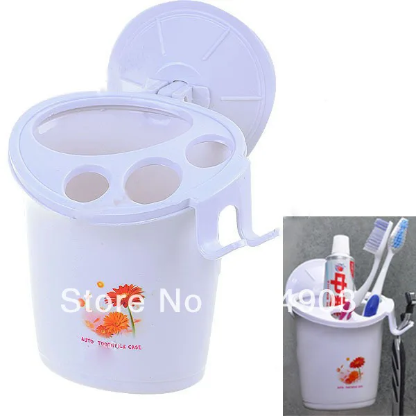 New!Multi function Toothbrush/ Toothpaste Cup Holder Tooth Mug with
