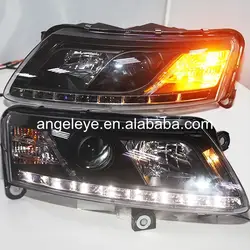 Светодиодный головной свет для Audi A6L LED Фонарь налобный 2005-2008 год с bi xenon объектив проектора SN