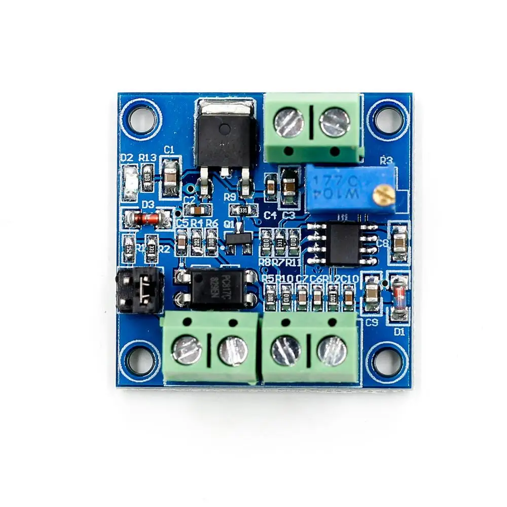 ШИМ-модуль преобразователя Напряжения 0%- до 0-10 В для ПЛК MCU цифро-аналоговый сигнал ШИМ Adjustabl преобразователь модуль питания