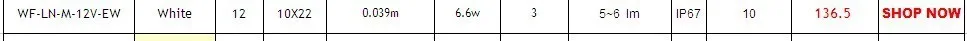 WF-LN-M-12V-EW