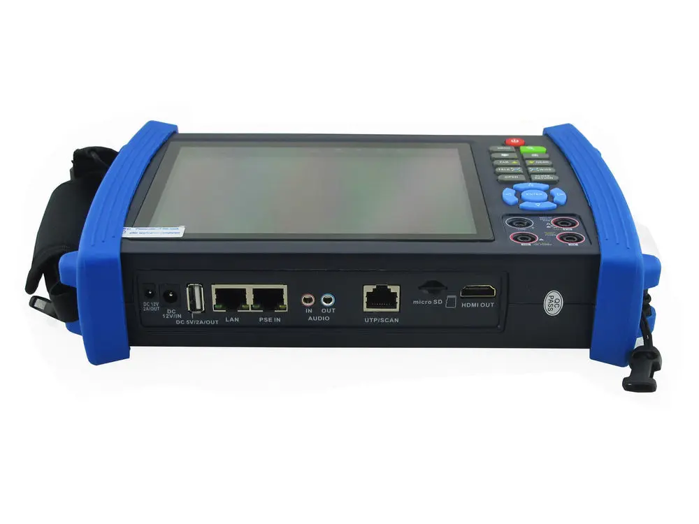 7 Inch Analog AHD SDI TVI CVI CCTV tester monitor TESTER IPC8600MOVTADHS