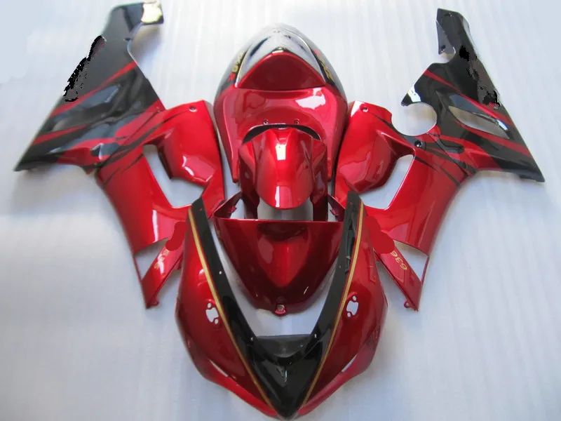 Комплект обтекателей для мотоцикла KAWASAKI Ninja ZX6R 636 05 06 ZX 6R 2005 2006 ABS пластик Горячий