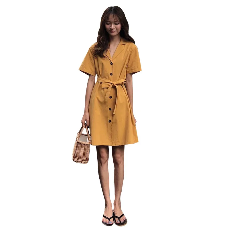 Mihoshop Ulzzang Корейская женская модная одежда летнее желтое базовое простое
