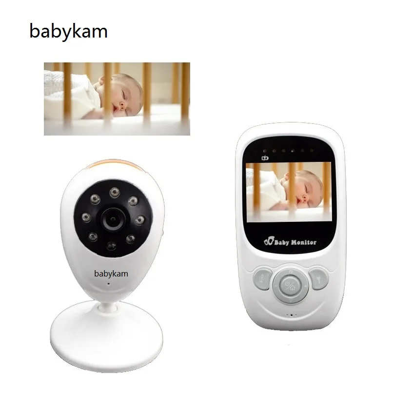 Babykam Радио Няня для Интерком 2.4 дюймов ЖК-дисплей ИК ночного видения Температура монитор колыбельные зум беспроводной видео-няня