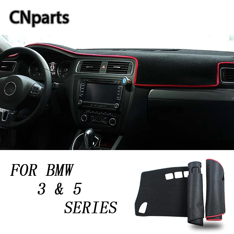 

CNparts Auto Car Dashboard Covers Mats Auto Dashmat Anti-Sun Protection Pad For BMW E90 F30 E60 F10 F07 E91 E92 E93 F31 F34 E61
