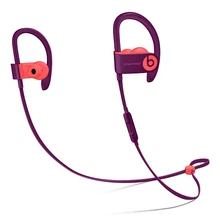 For Apple Powerbeats3, Wireless, Ear-hook, In-ear, Binaural, Intraaural, Magenta, Pink