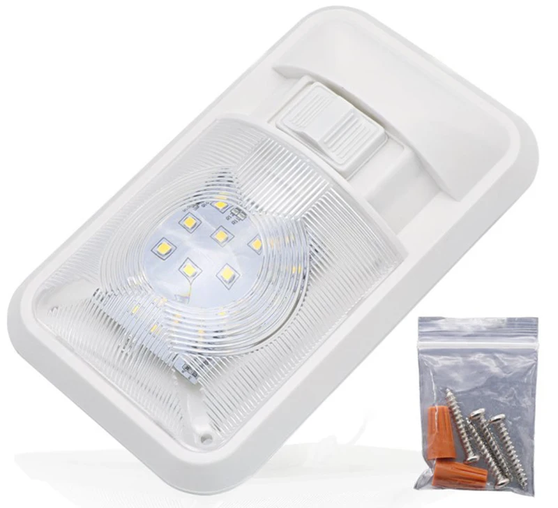 

Car LED Interior Dome Light White Ceiling Reading Lamp for 12V Marine Boat RV Caravan Camper