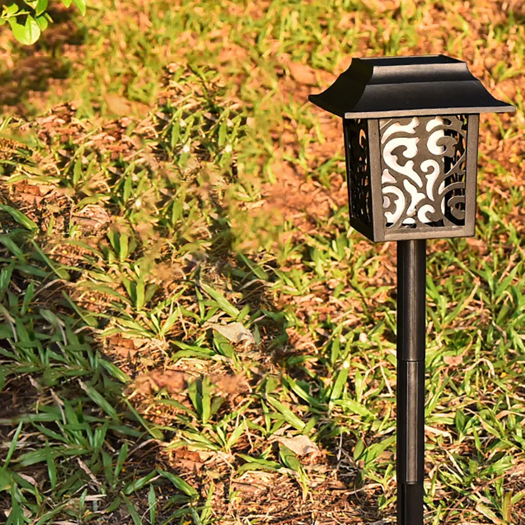 Flickering Solar Lights Wall Light Built-in Night Sensor 96 LED lamparas de mesa para el dormitorio lanterna tatica