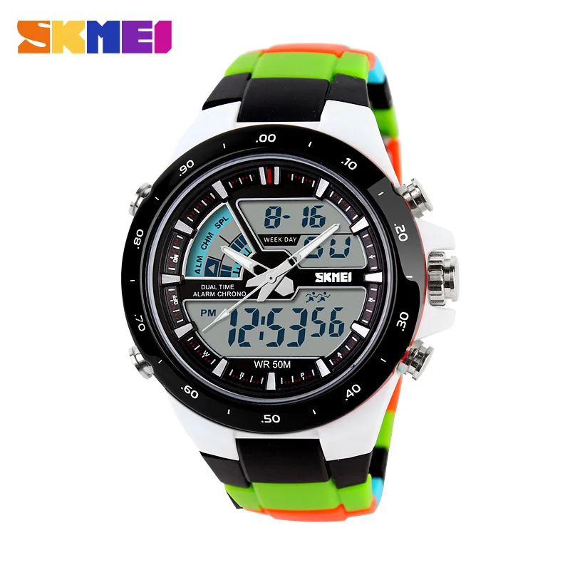 

SKMEI Brand Quartz Digital Watch Men Sports Watches Man Clock Reloj Watwrproof Relojes Relogio Masculino Mens Wristwatches 1016