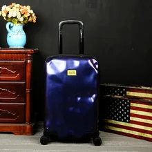 NEUE Matte persönlichkeit Meteorit hat Beschädigt Reise Trolley hardside rollgepäck koffer mit rädern