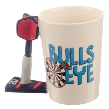 

Personality Dart Bulls Eye Mug Dartboard Coffee cup