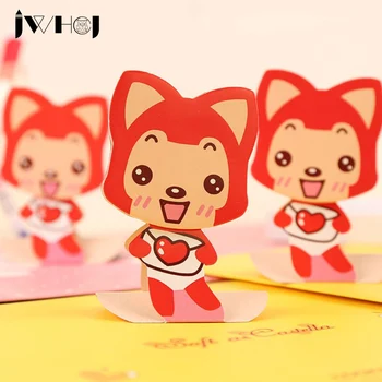 

1 pcs X 30 sheets Cute fox memo pad memo sticker paper sticky notes post notepad kawaii stationery papeleria school supplies