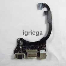 1 лот/5 шт. для MacBook Air A1465 DC Jack power аудио USB плата 2013 820-3453-A