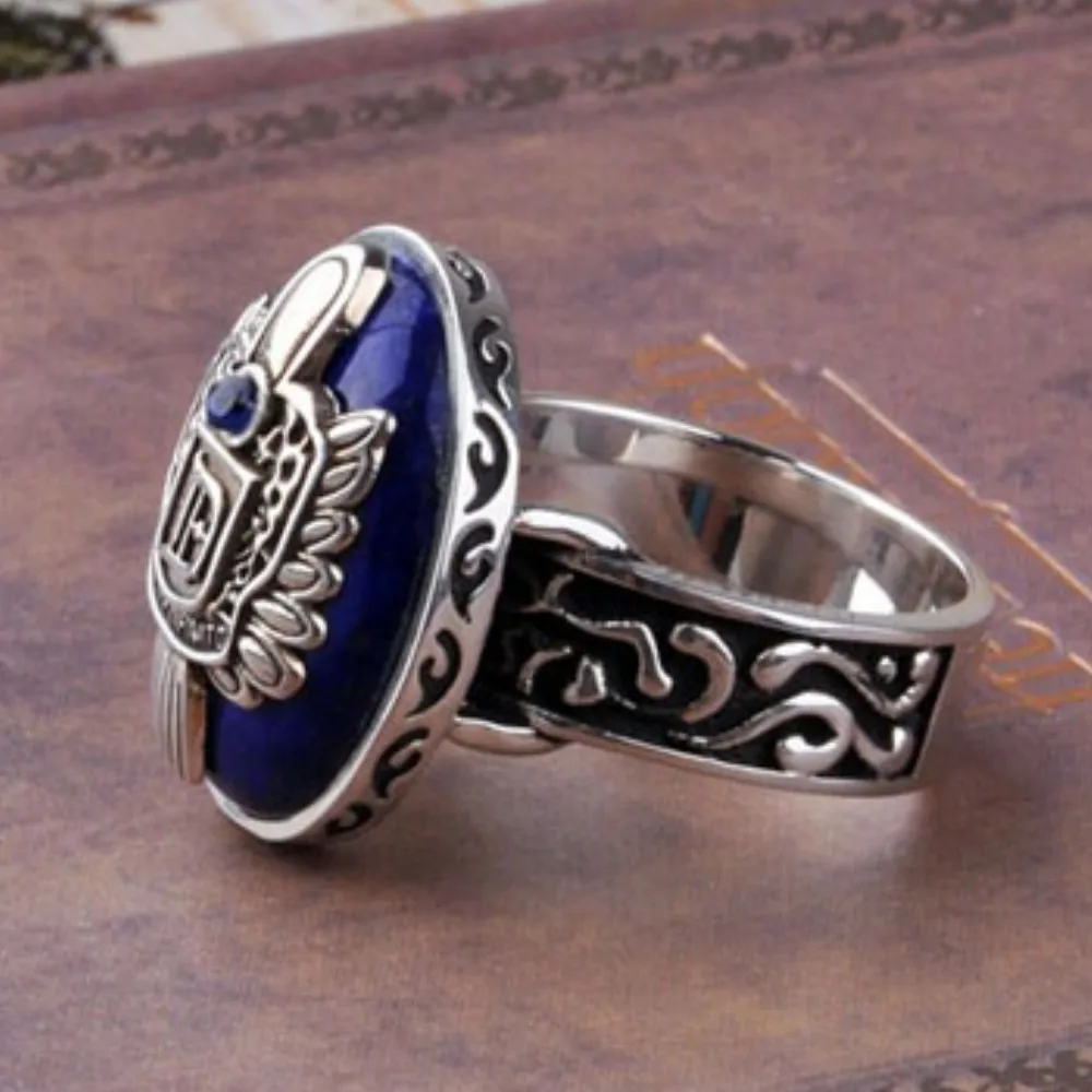 Модное винтажное кольцо с дневниками вампира, кольцо Anillos salvore Damon Reborn, кольцо Aneis Stefan, семейное кольцо на палец, Прямая поставка