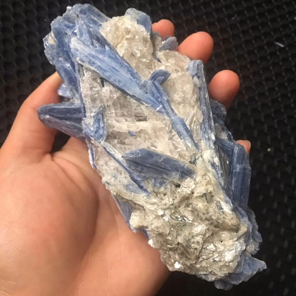 490 г сырой голубой кристалл натуральный Кианит необработанный драгоценный камень минеральный фильтр для очистки воды с лечебным действием, образцы