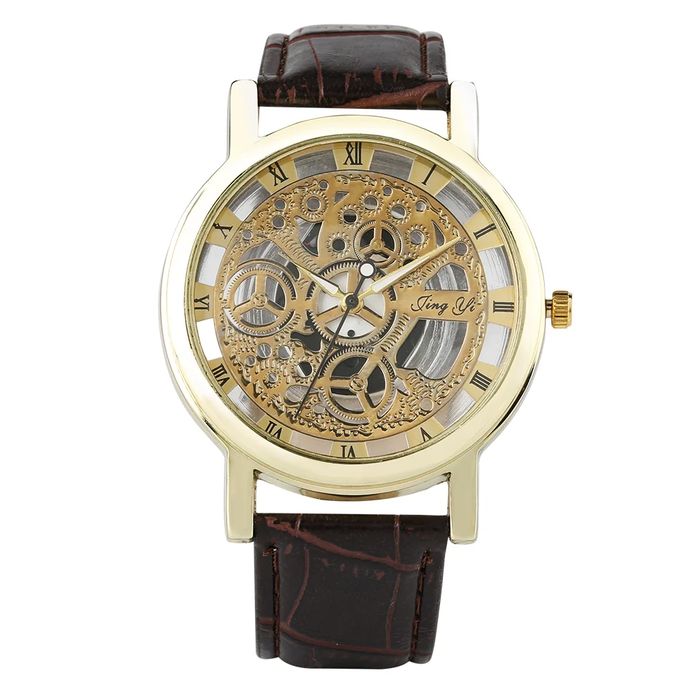 Buy Transparent Skeleton Watch Mens Wristwatch Watches