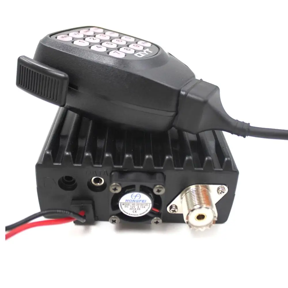 QYT KT-7900D Mini Car Mobile Radio Quad Band Quad Dsiplay VHF 25W UHF 20W Mobile Transicever KT7900D Walkie Talkie