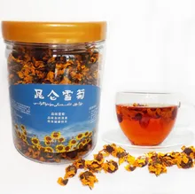 100 g free shipping xinjiang kun lun snow daisy chrysanthemum flower tea 100% natural herbal tea