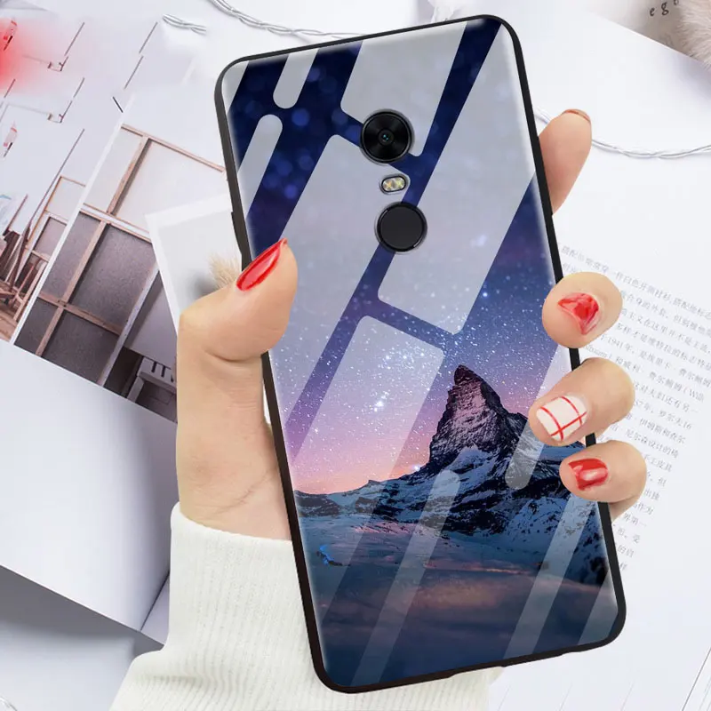 For Xiaomi Redmi 5 Plus Case Tempered Glass Hard Back Case For Xiaomi Redmi 5 Plus Cover Space Planet Soft TPU Bumper on Redmi 5 For Xiaomi Redmi 5 Plus Case Tempered Glass Hard Back Case For Xiaomi Redmi 5 Plus Cover Space Planet Soft TPU Bumper on Redmi 5