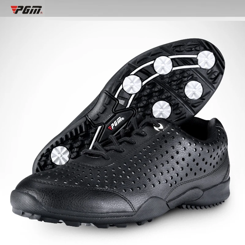 

PGM Men's Golf Shoes PU Leather Sports Shoes Men Sneakers Waterproof Golf Shoes For Men Waterproof Zapatos Charol Hombre Golf
